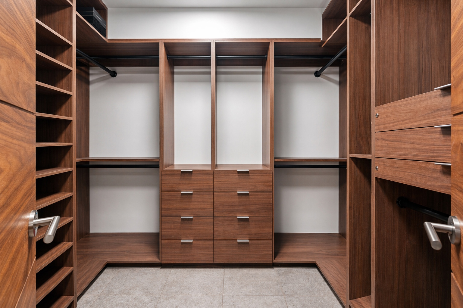 Pianca integrated wardrobe system
